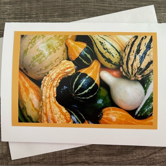 Six Fall 5x7 Blank Photo Greeting Cards by Aunt Jayne - Picture 7 of 7